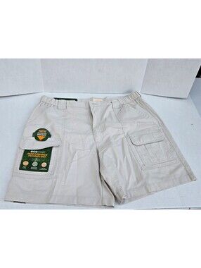 Savane Men's Hiking Shorts Size 40 Beige Eco-Start Performance Technology New P2